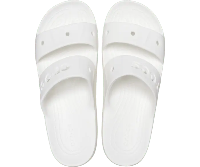 Сандалии на платформе Baya Crocs женские, цвет White — фото 3