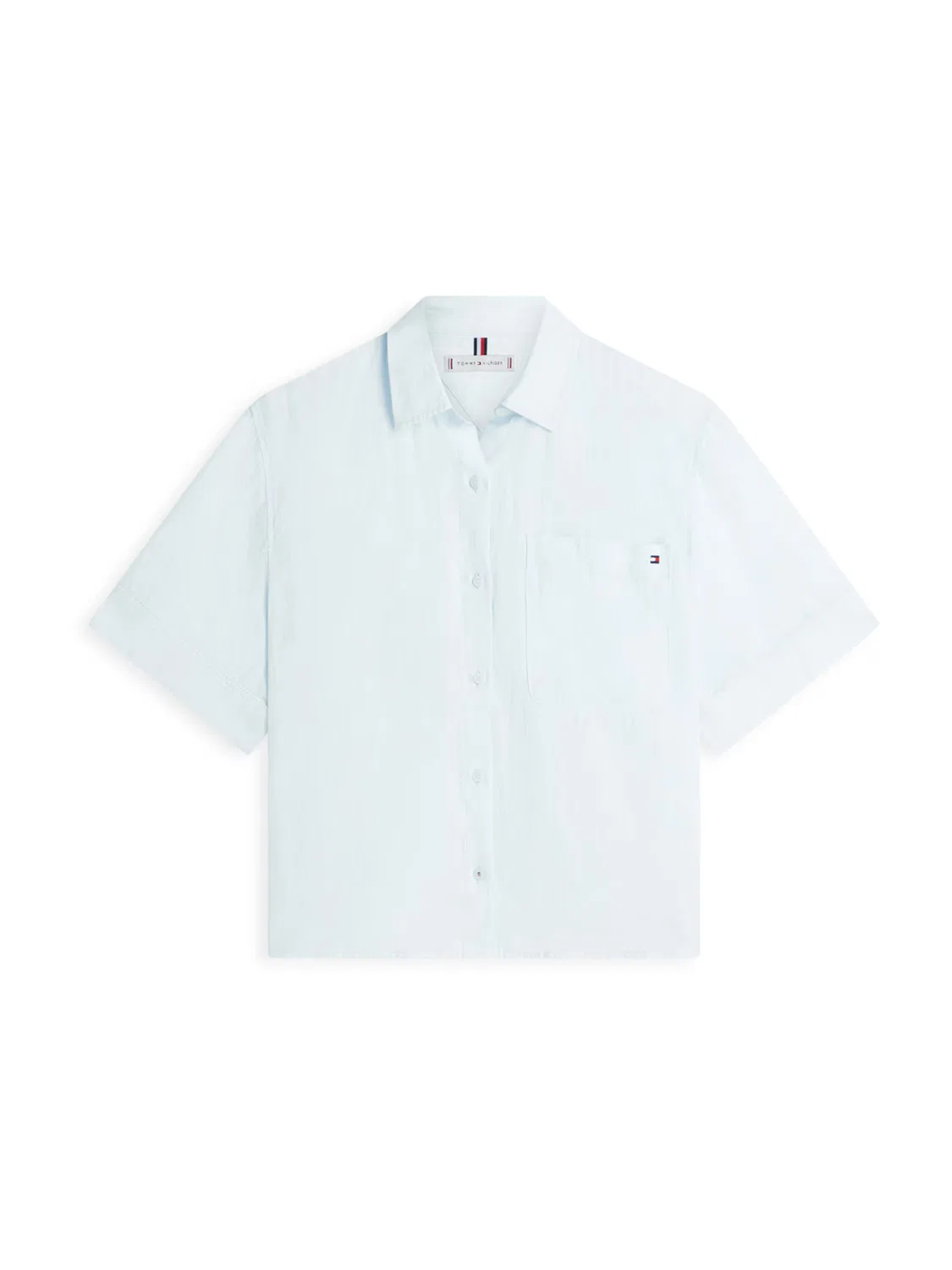 Блузка 'ESS' Tommy Hilfiger, Pastel Blue