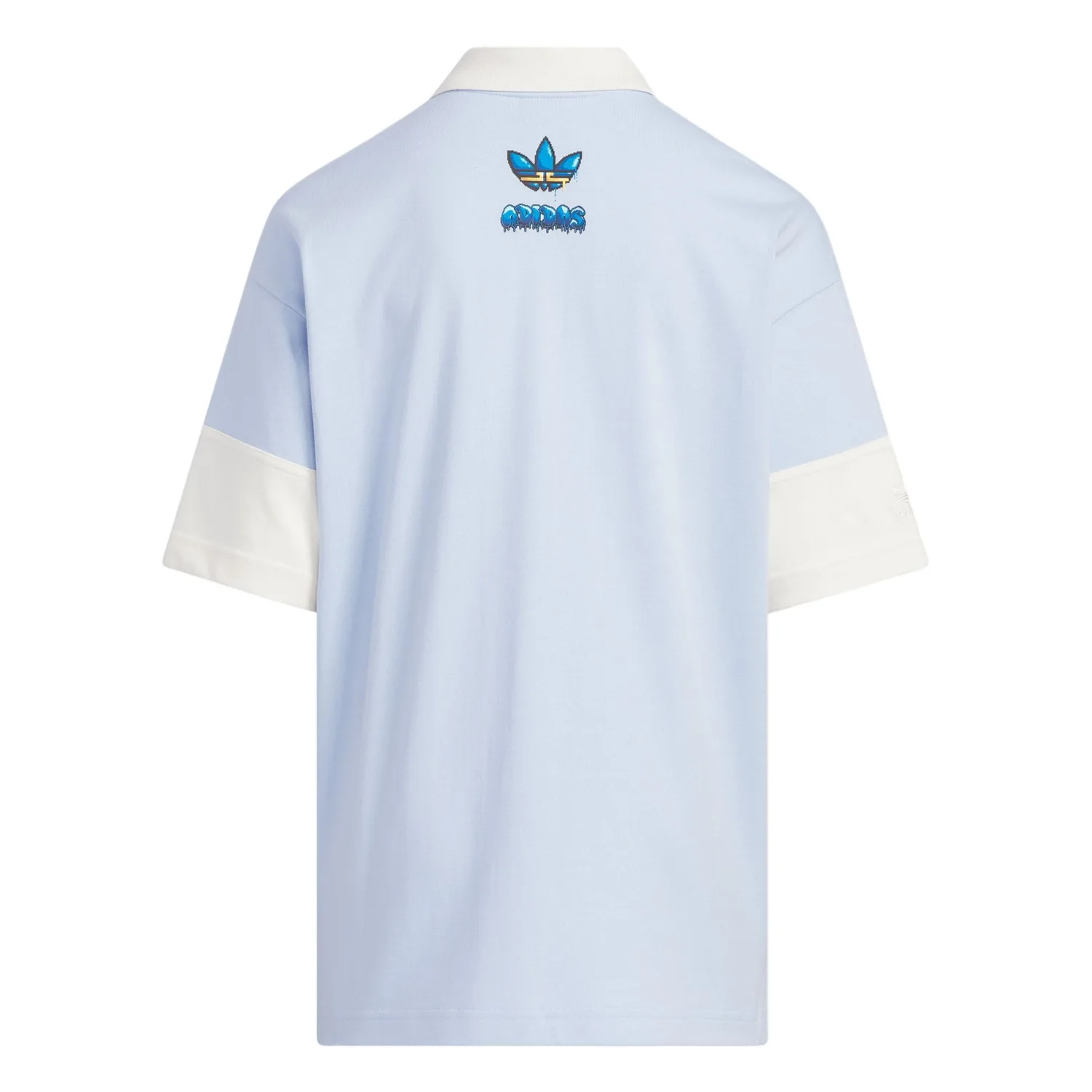 Adidas Originals Детский топ светло-розовый с синим — фото 3