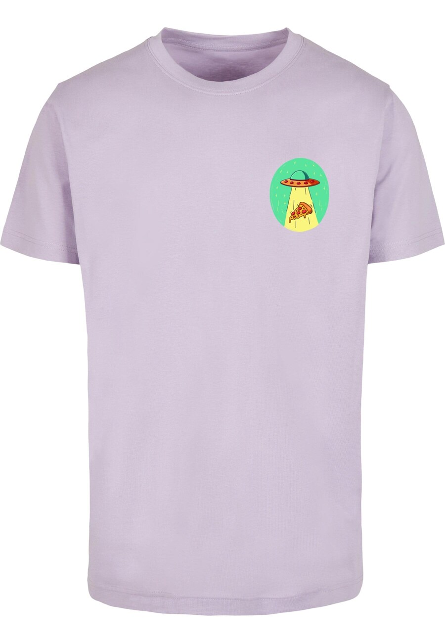 

Рубашка Mister Tee Ufo Pizza, фиолетовый
