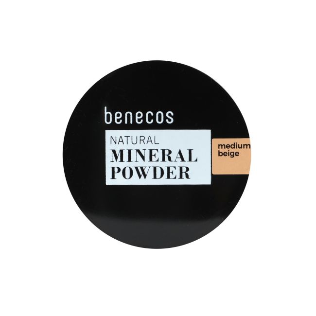 

Натуральная минеральная рассыпчатая пудра Benecos, цвет medium beige, 6 гр