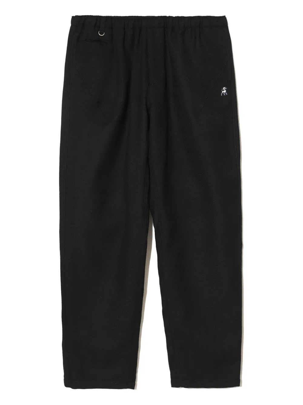 

Штаны с вышитым узором и завязками Undercover, черный