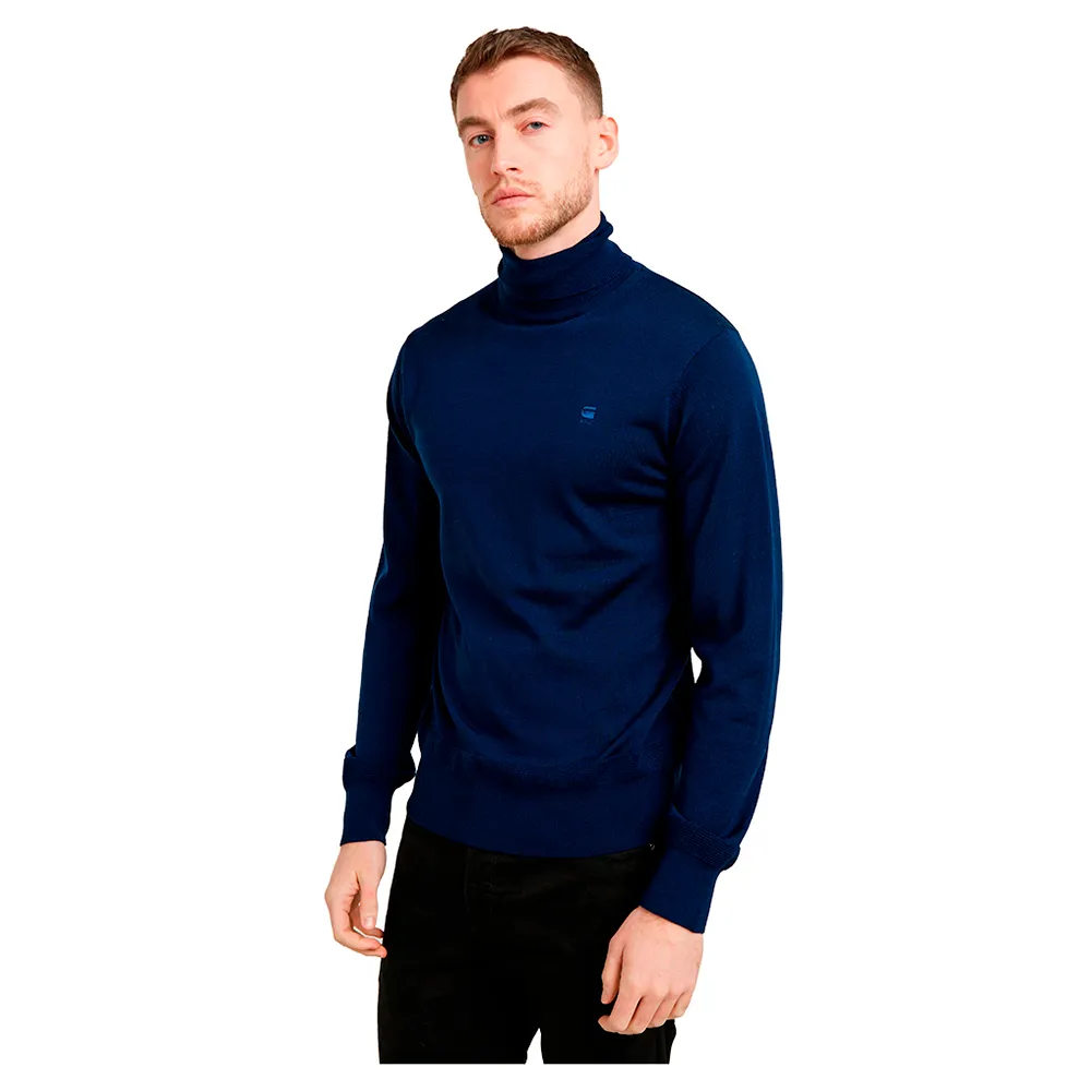 

Свитер G-Star Premium Core high neck, синий