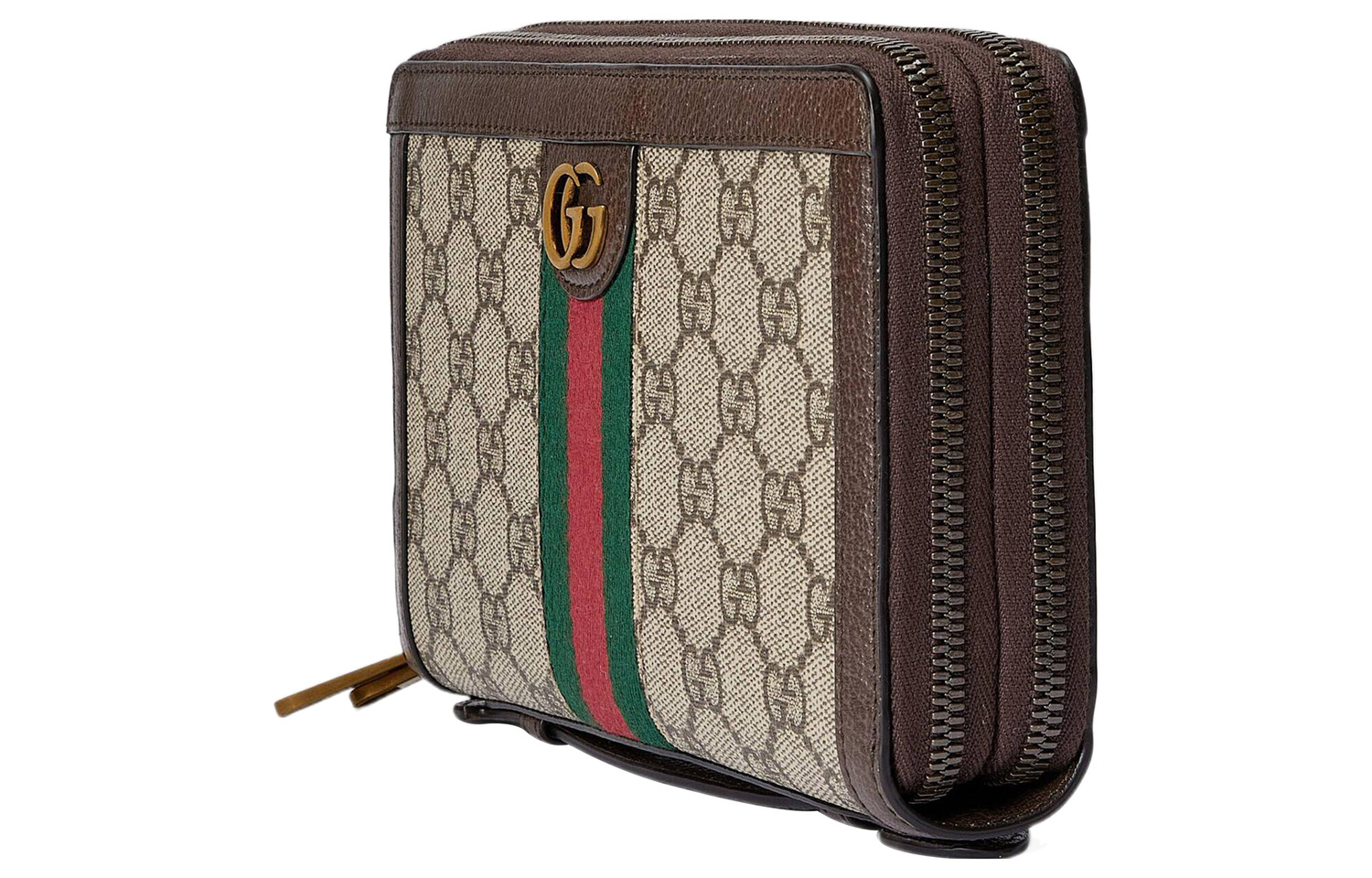 Сумка дорожная Gucci Ophidia из канваса с отделкой из кожи — фото 4