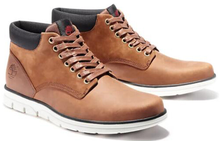 Ботинки Timberland Bradstreet Chukka, коричневый — фото 2