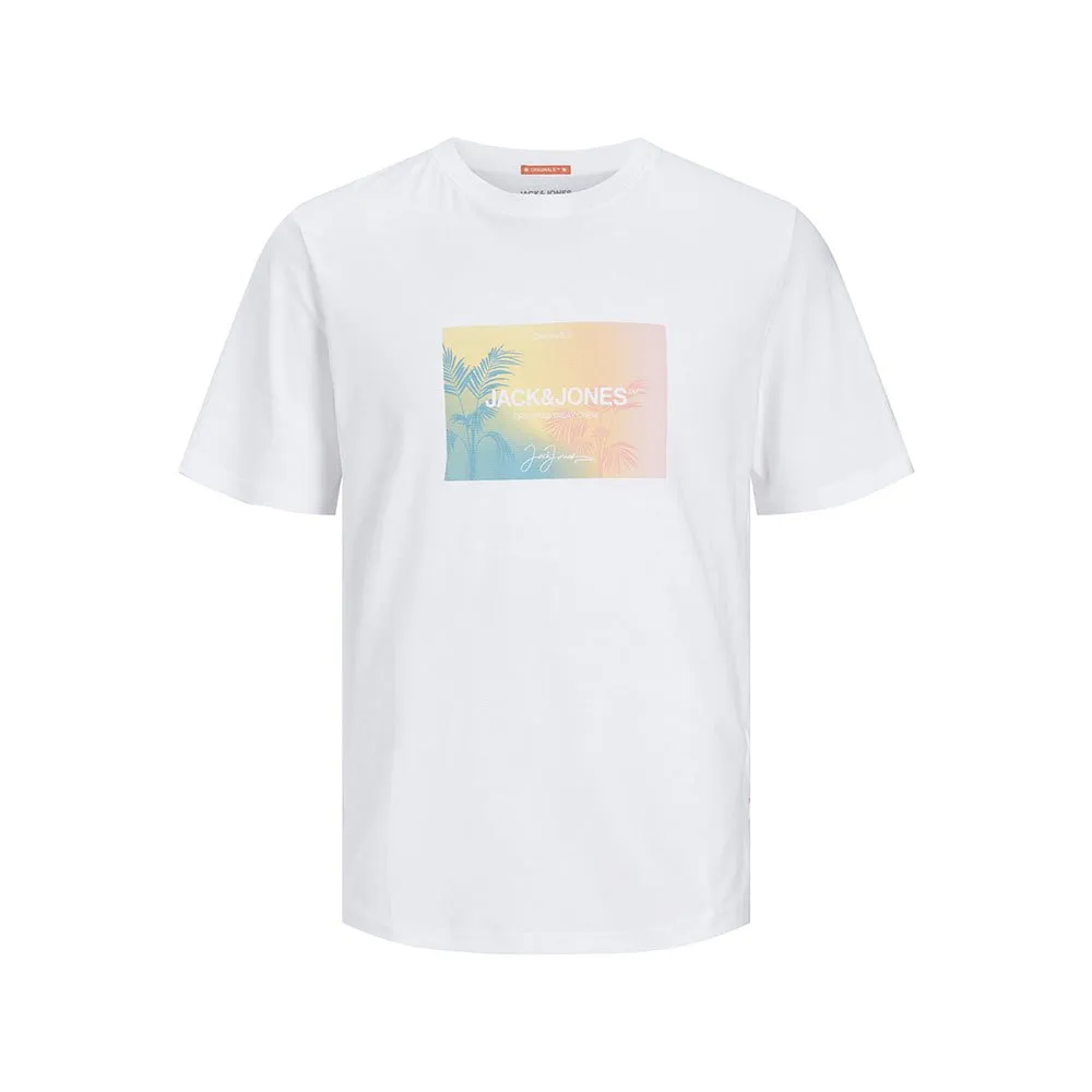 

Футболка Jack & Jones Aruba Sunset Branding, белый