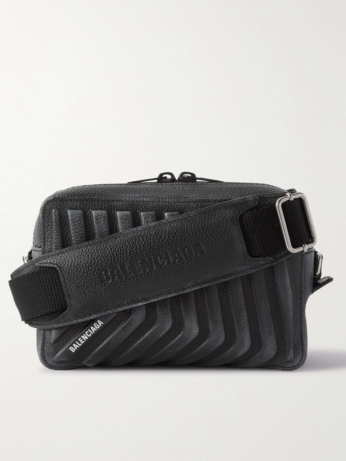 

Сумка для фотоаппарата из натуральной кожи BALENCIAGA, черный