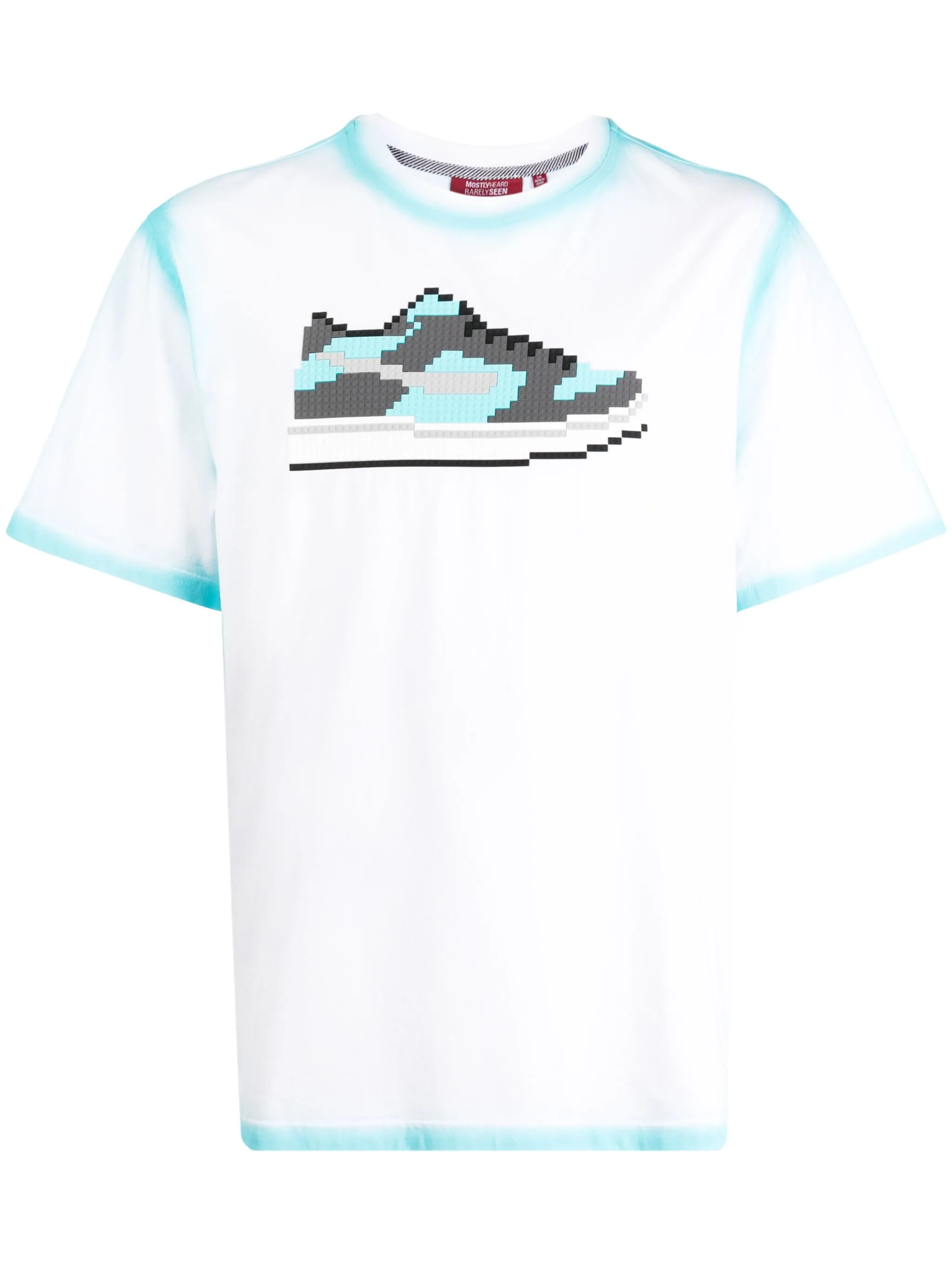 

Футболка с графичным принтом Mostly Heard Rarely Seen 8-Bit, синий