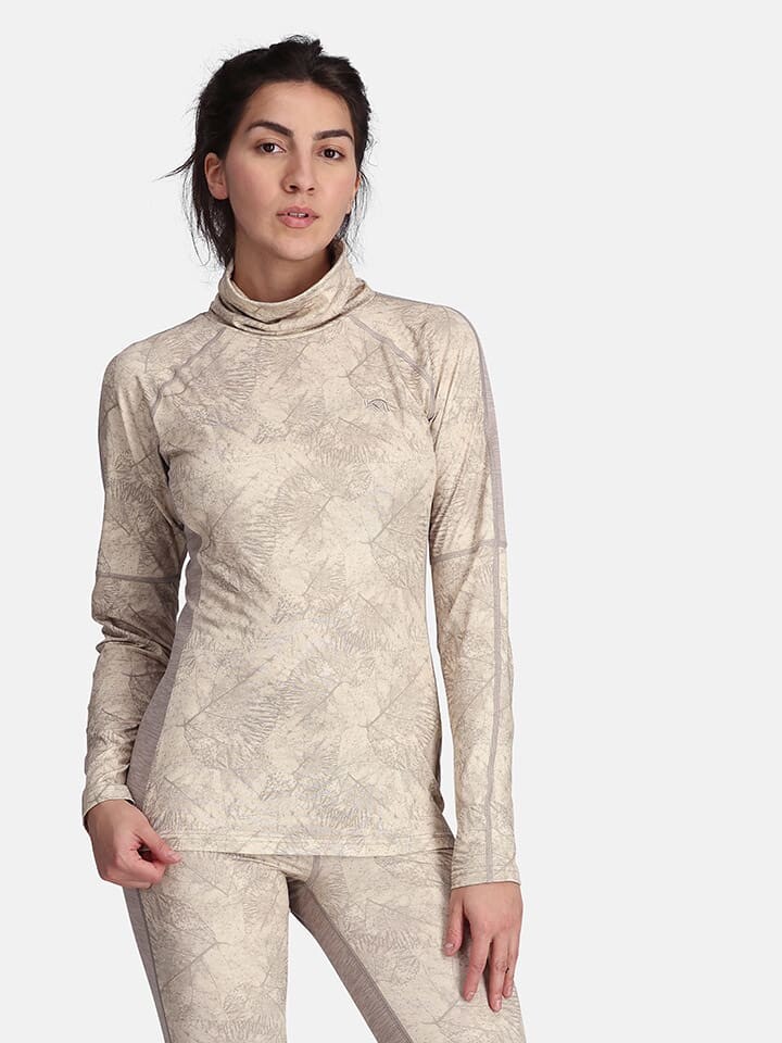

Лонгслив KARI TRAA Funktionsshirt Fierce, цвет Beige/Grau