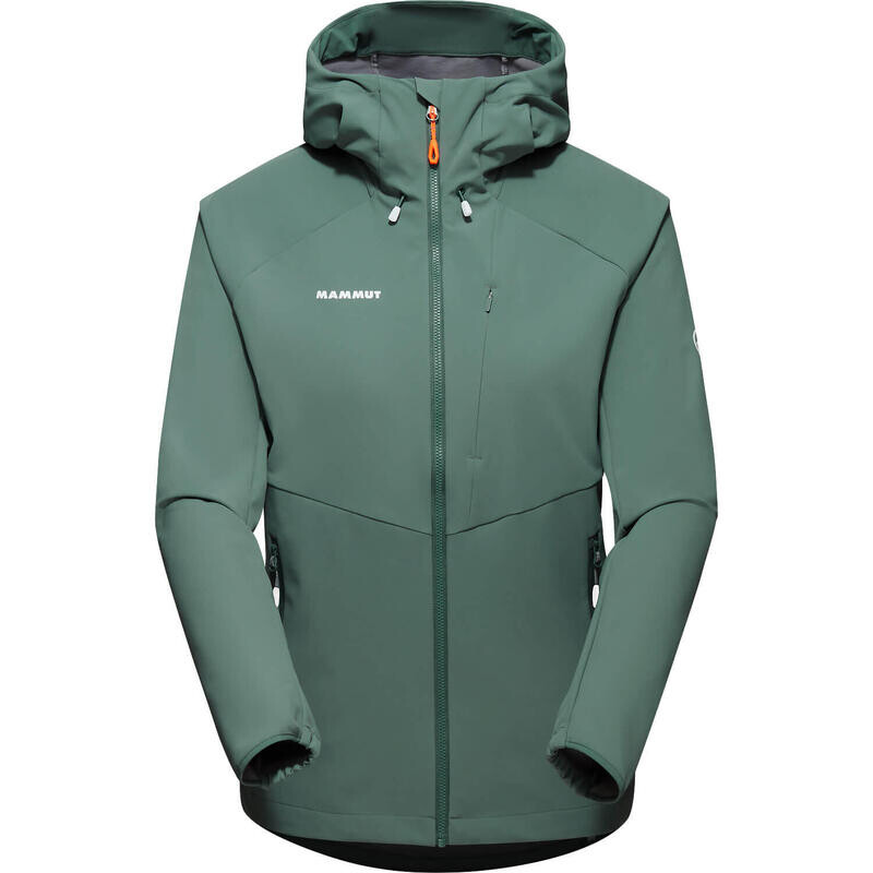 

Куртка софтшелл Mammut, темно-зеленый