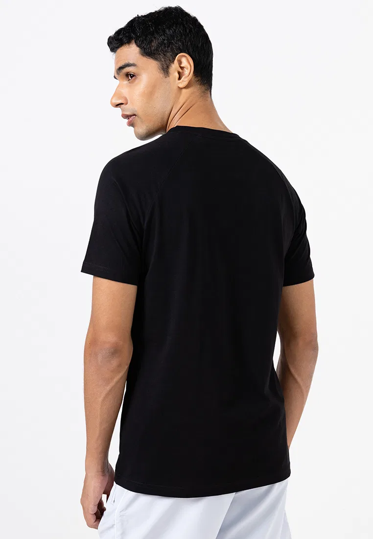 Футболка, slim fit, BOSS Mainline, черный — фото 2