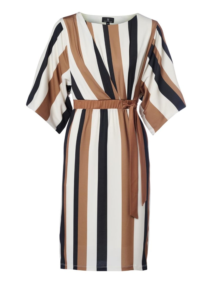 

Платье до колена Mart Visser, цвет kleid mit belle-print schwarz/creme