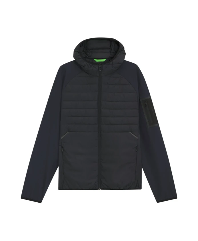 

Техническая куртка с эластичными вставками и теплым утеплителем. Hugo, черный