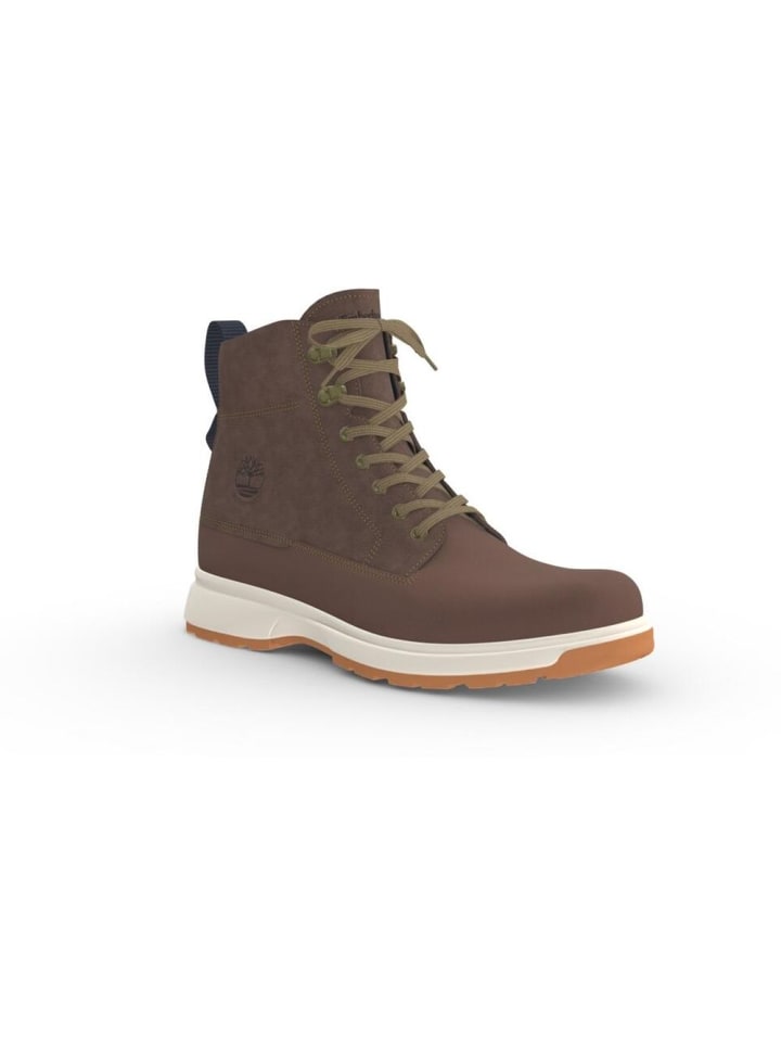 

Ботинки Mid Lace Up Waterproof Boot коричневого цвета Timberland
