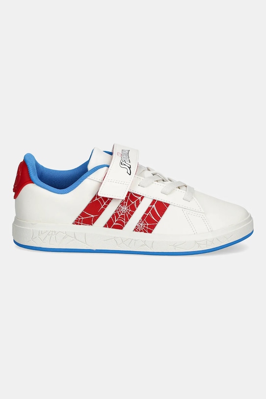 Детские кроссовки Grand Court Spider-Man Adidas, бежевый — фото 2