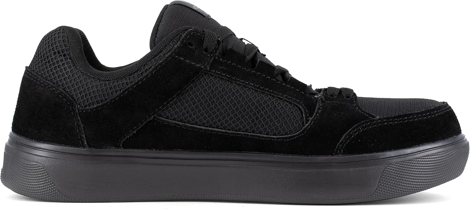 Мужские защитные кроссовки Volcom Evolve с усиленным носком - композитный носок - EH - SR, черный — фото 2