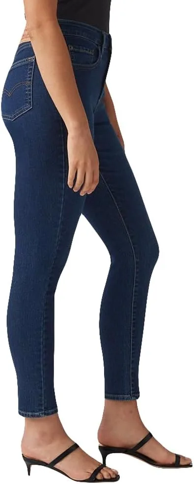Levi's Women's Plus Size 721 джинсы скинни с высокой посадкой, индиго — фото 3