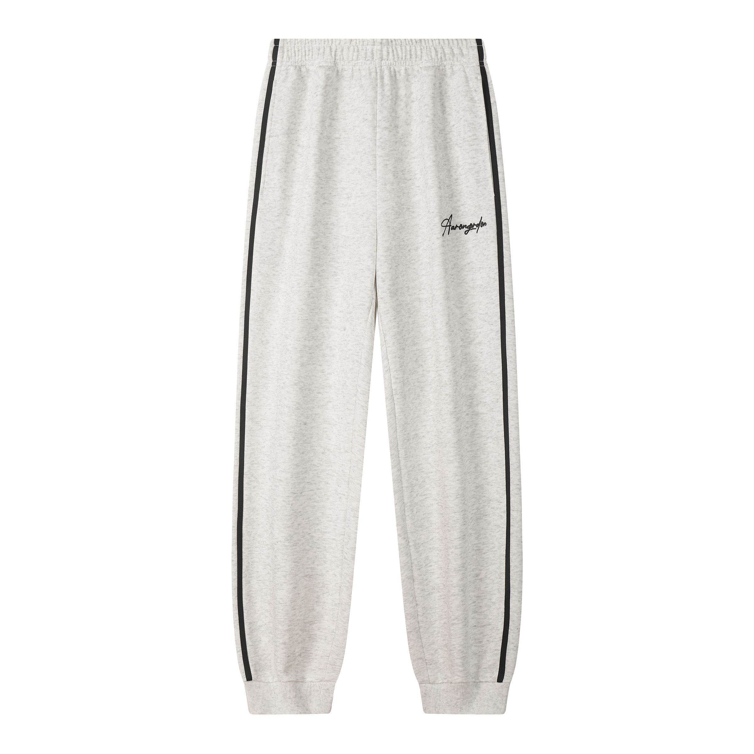 

Вязаные спортивные штаны Unisex Moderate Cuffed 361°, белый heather серый