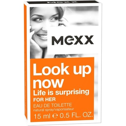 Туалетная вода-спрей для женщин Look Up Now, 15 мл, Mexx — фото 3