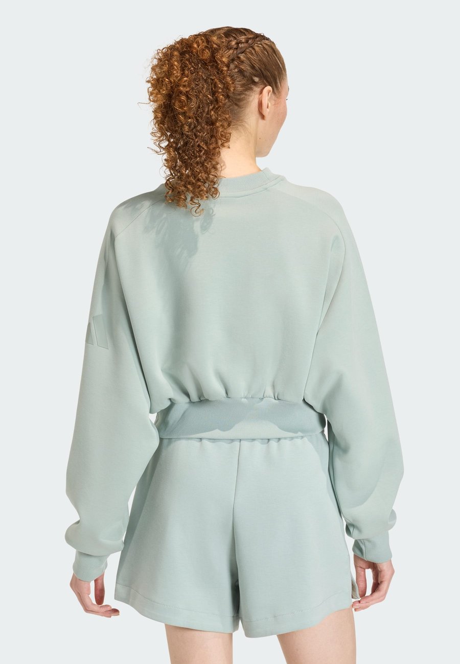 Толстовка Adidas Sportswear SOFT LUX, Sage/Green — фото 2