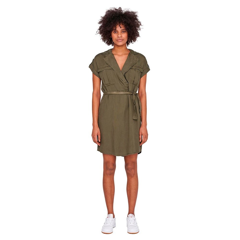 

Короткое платье Noisy May Vera Endi Tencel, зеленый