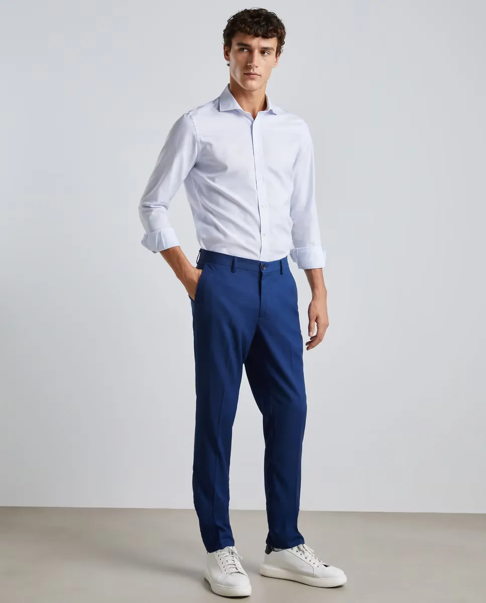 

Структурированные мужские брюки Easy Wear, синий