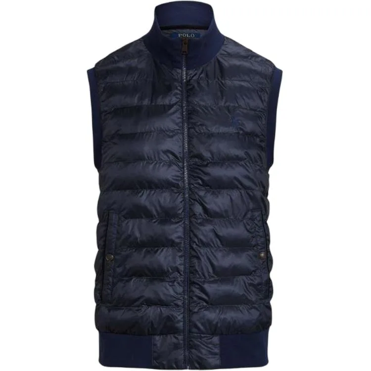 Стеганый жилет на молнии Polo Ralph Lauren, морской синий