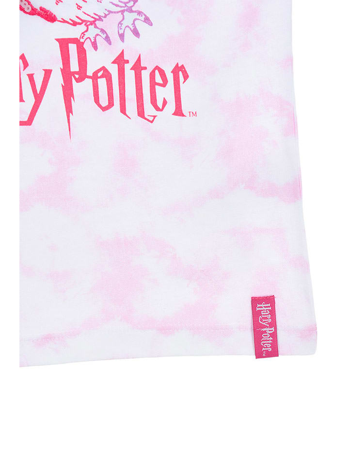 Harry Potter Футболка "Гарри Поттер" бело-розового цвета — фото 4