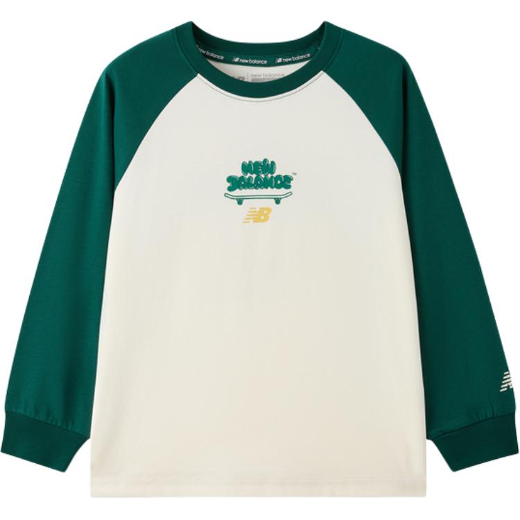 

Футболка Sports Club для детей 3-7 лет New Balance, зеленый