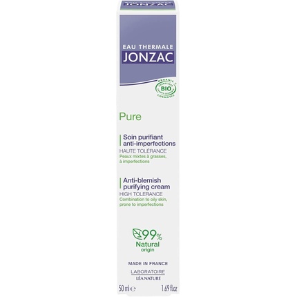 Eau De Jonzac Pure Органический очищающий крем против пятен 50 мл Eau Thermale Jonzac — фото 2