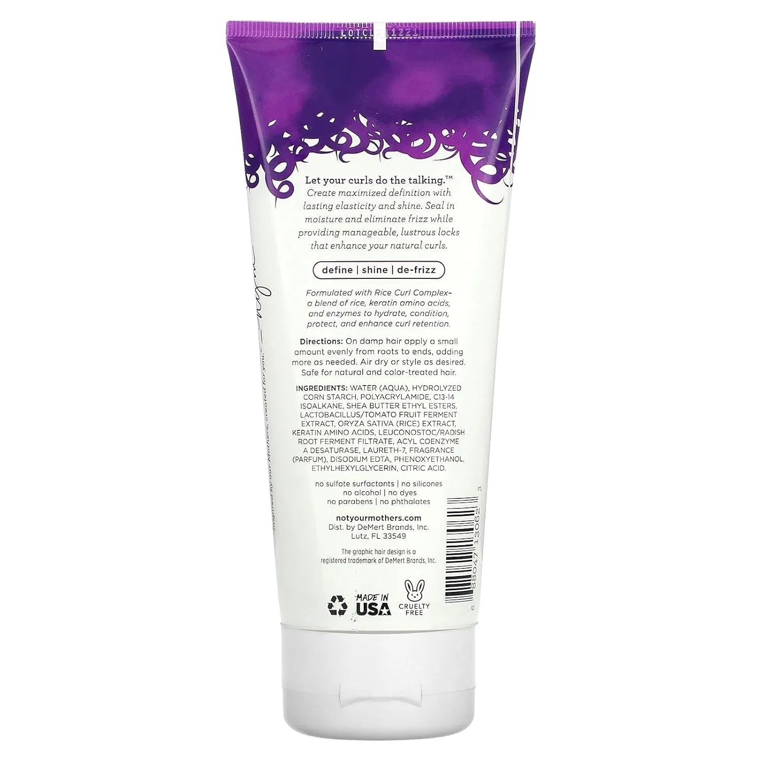 Крем для формирования локонов «Curl Talk Defining Cream» от Not Your Mothers, 170 г Not Your Mother'S — фото 2