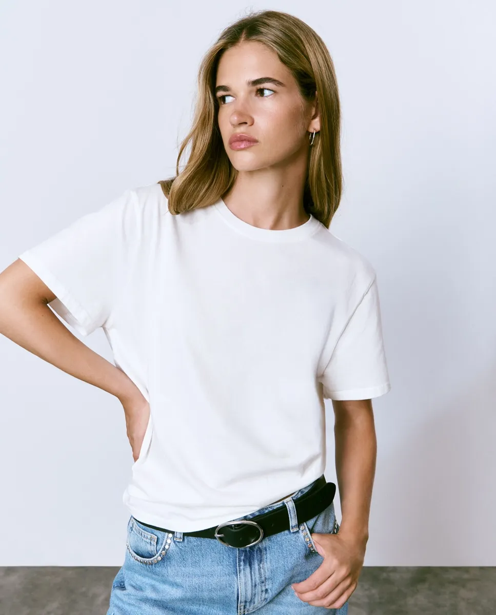 

Женская базовая футболка Brownie, белый