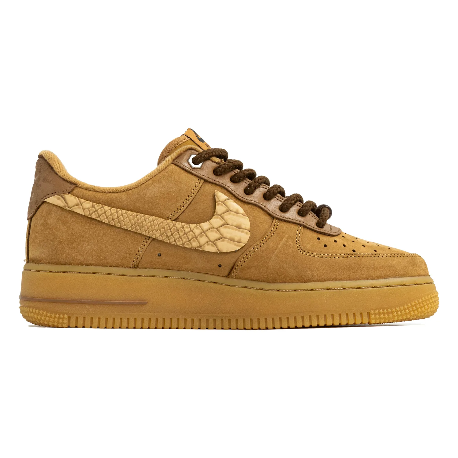 Nike Air Force 1 Wan Hua Nong, коричневые, устойчивые к истиранию, легкие и износостойкие, низкие — фото 4