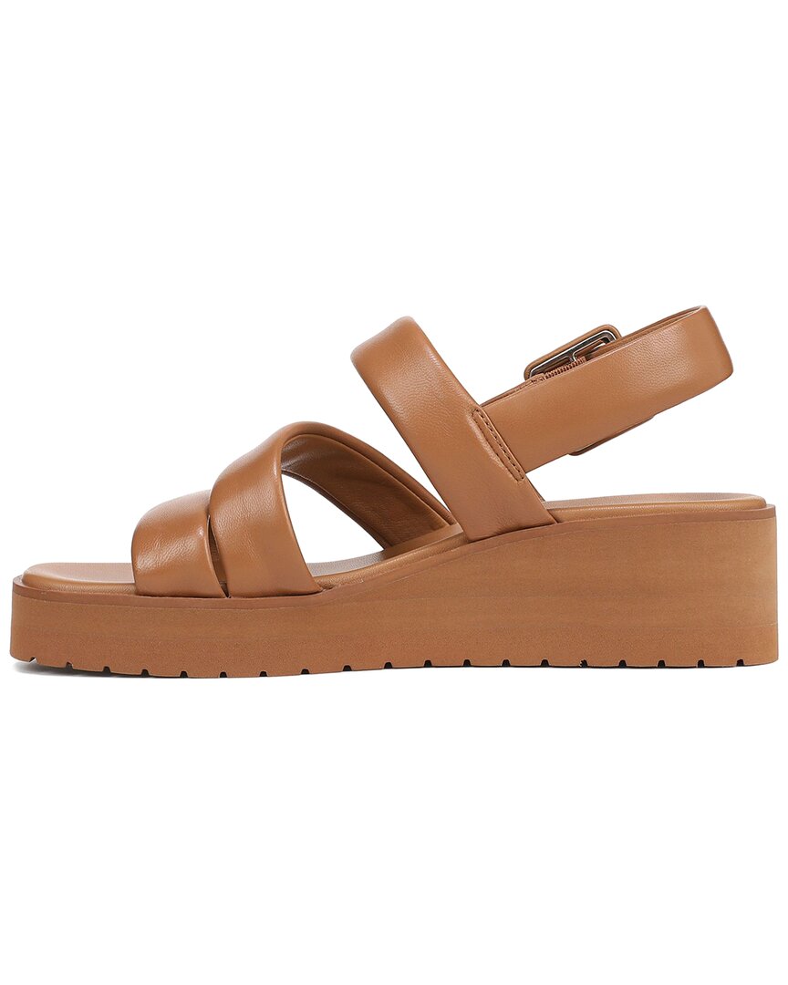 Vince Skylar Leather Sandal, Tan — фото 2