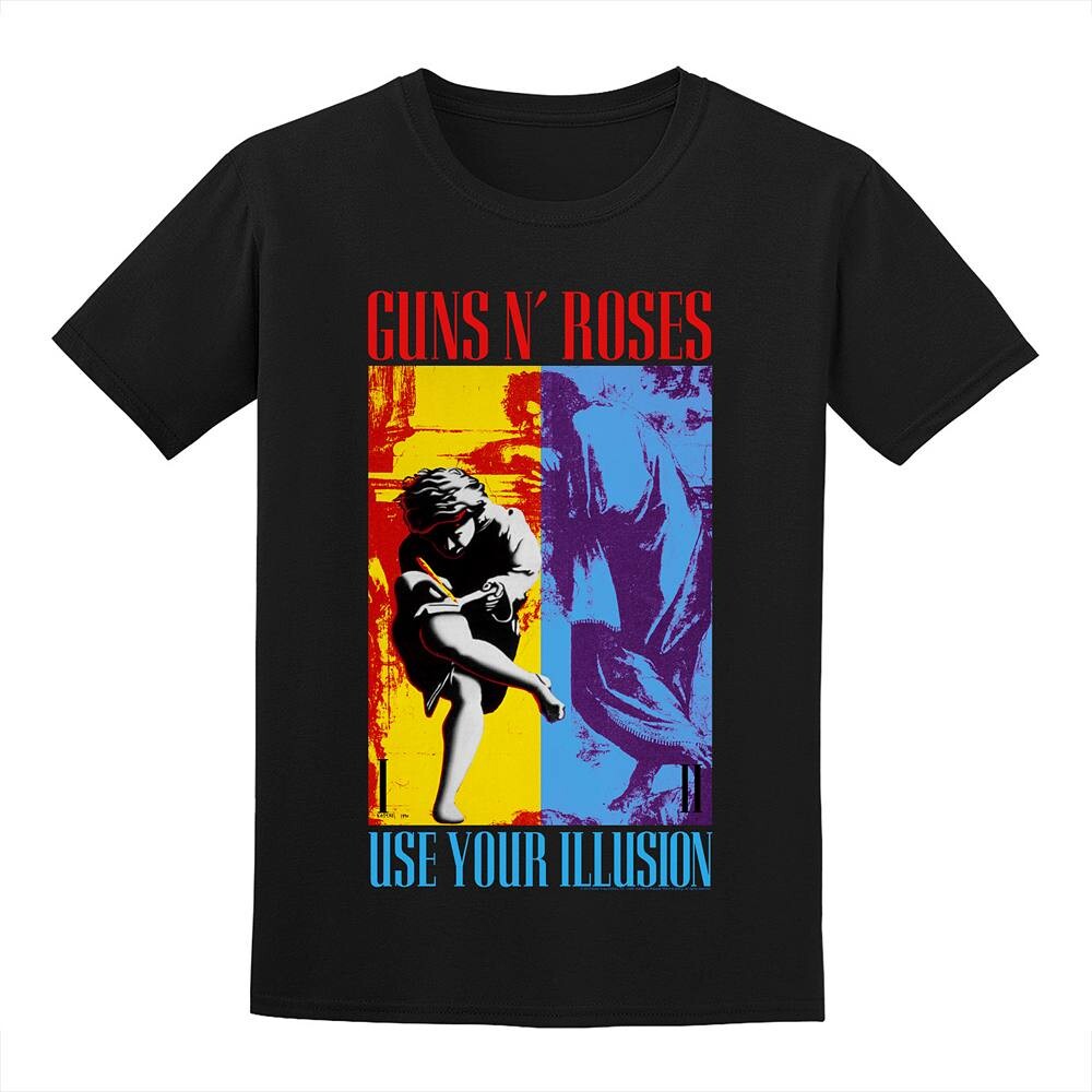 

Мужская футболка Guns N' Roses Licensed Character, черный