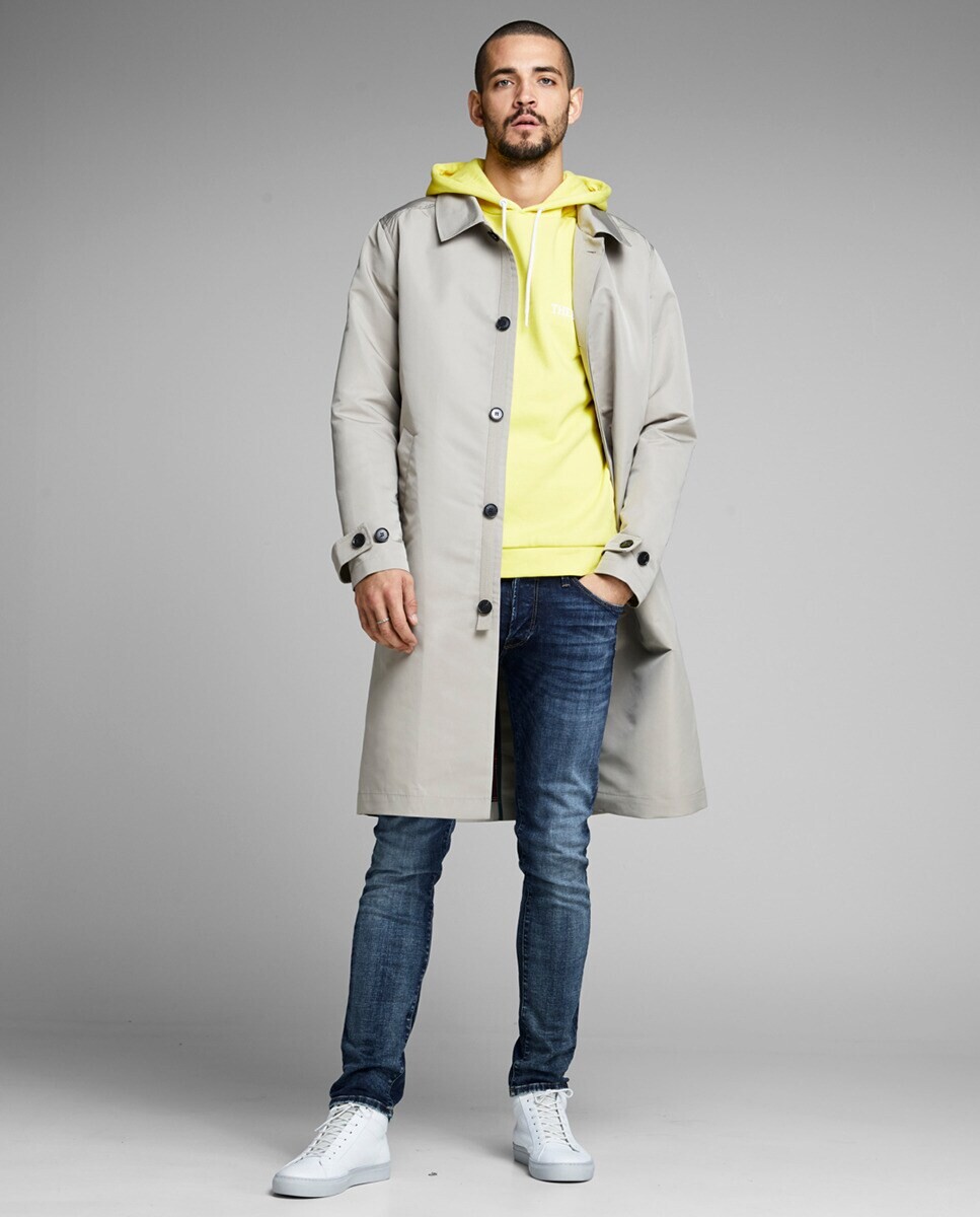 

Мужские узкие синие джинсы Glenn Jack & Jones, синий