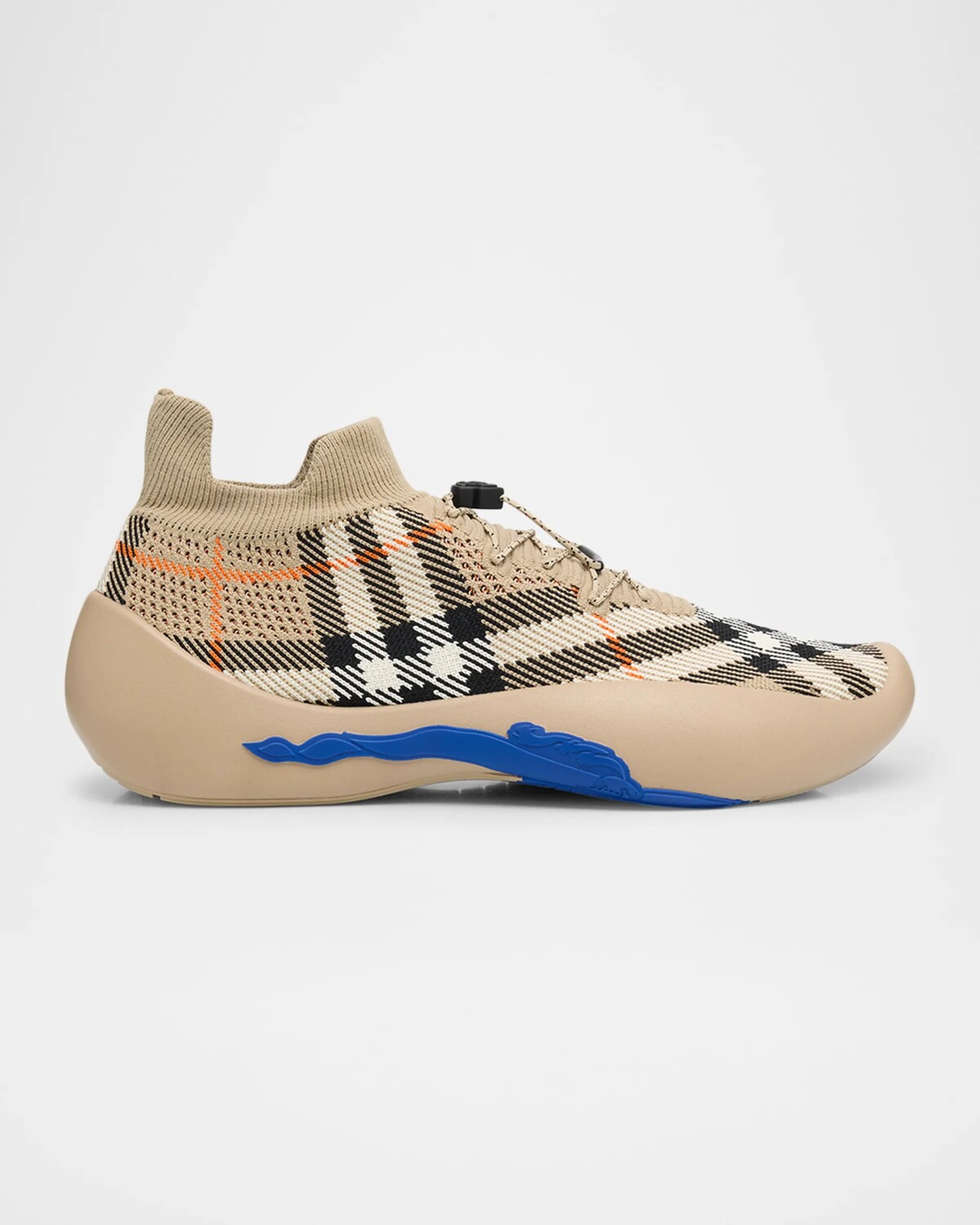 

Мужские кроссовки Neptune в клетку Burberry, цвет Sand Ip Check