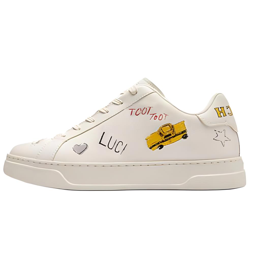 

COACH Кроссовки для скейтбординга Sketch Low Top, белые, мужские