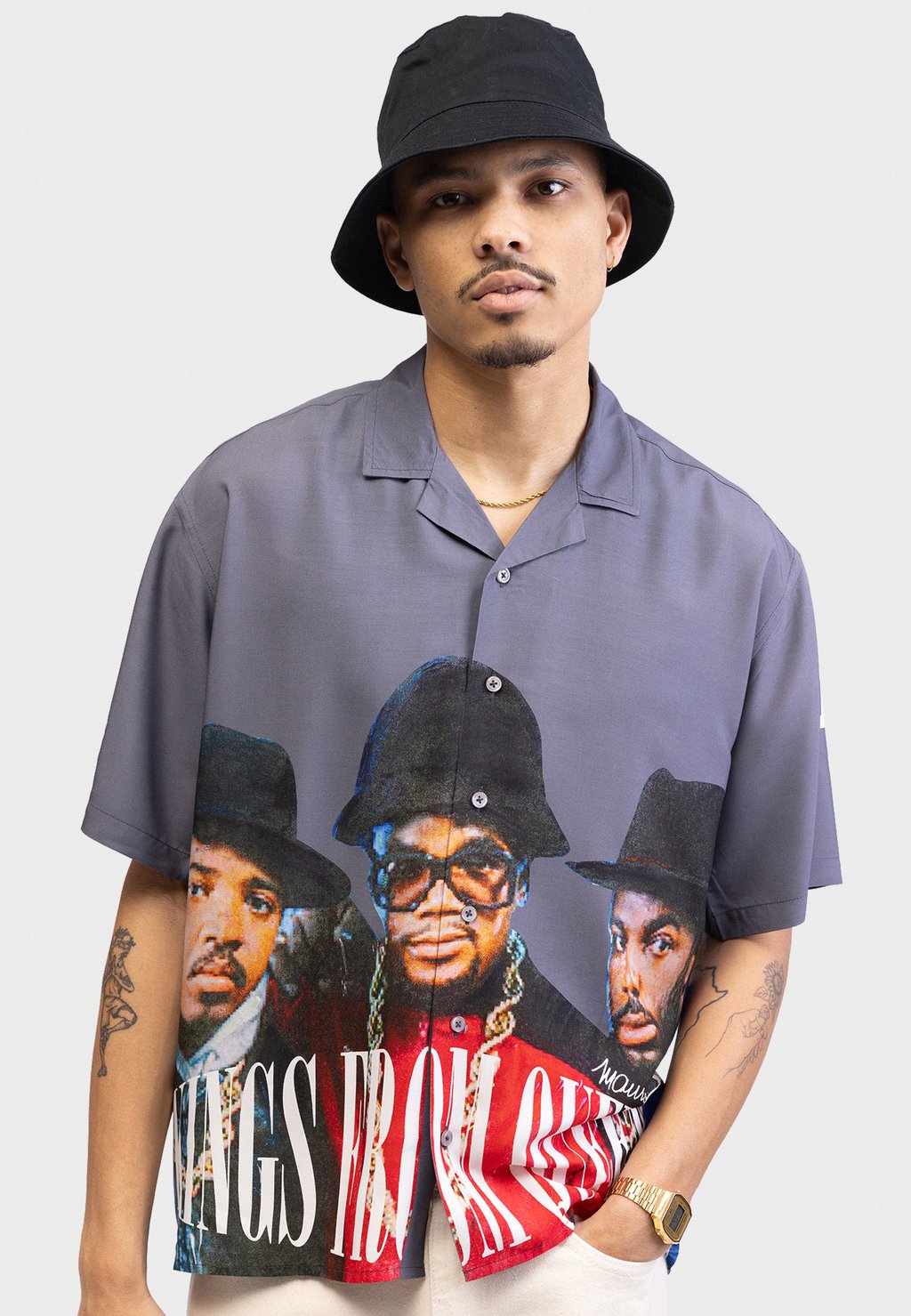 

Рубашка SHIRT OVERSIZED FIT Redefined Rebel, кремовый