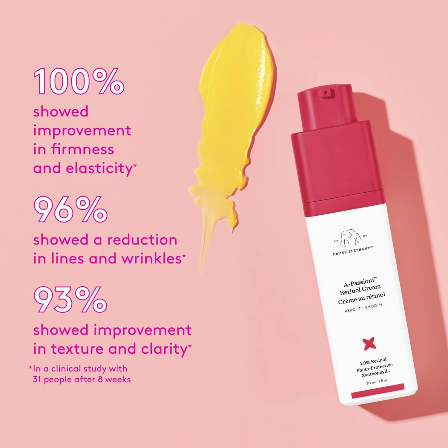 Крем для лица Drunk Elephant — A-Passioni Retinol Cream, , % ретинол, без эфирных масел, силиконов и отдушек, 30 мл — фото 2