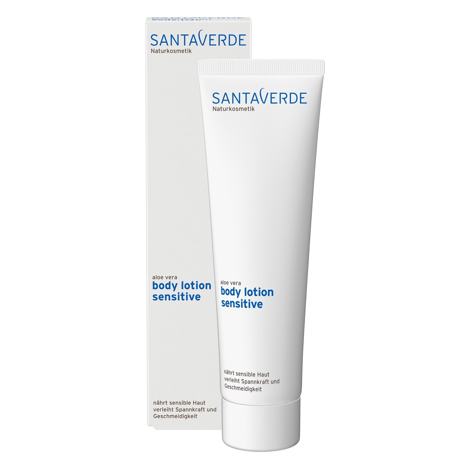 Лосьон для тела aloe vera body lotion sensitive Santaverde, объем 150 мл — фото 2