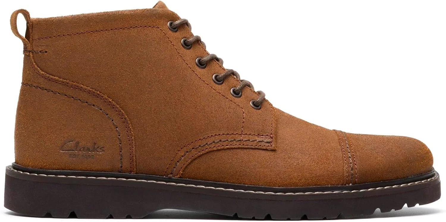 Мужские ботинки Clarks Eastridge Mid Lace-Up Chukka Boot на шнуровке — фото 2
