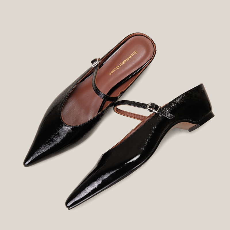 SHOEMAKER QUEEN Мэри Джейн туфли женские мятно-голубые, цвет Mint Blue — фото 4