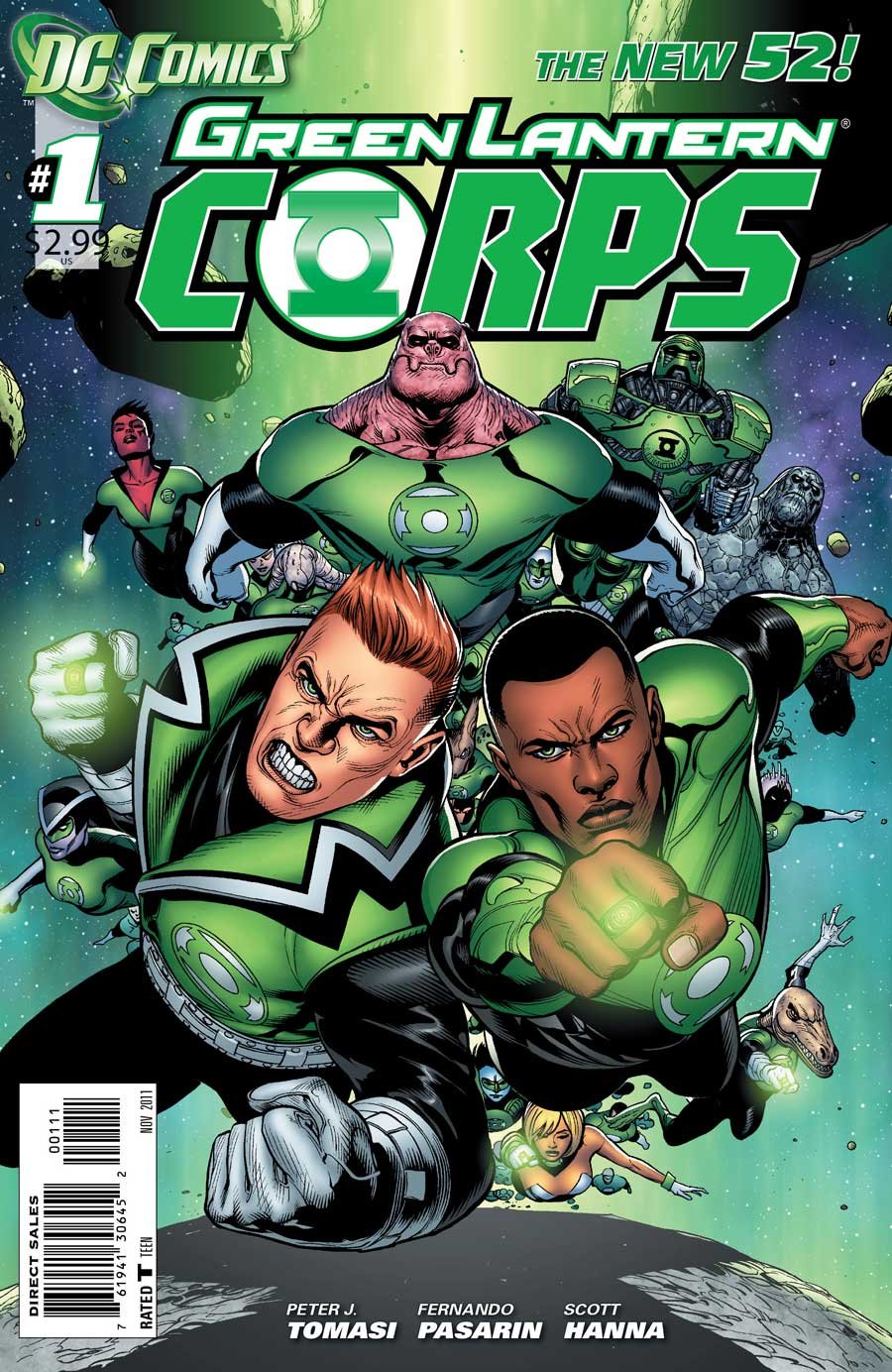 

Green Lantern Corps Issue 1 Triumph of the Will (DC Comics)