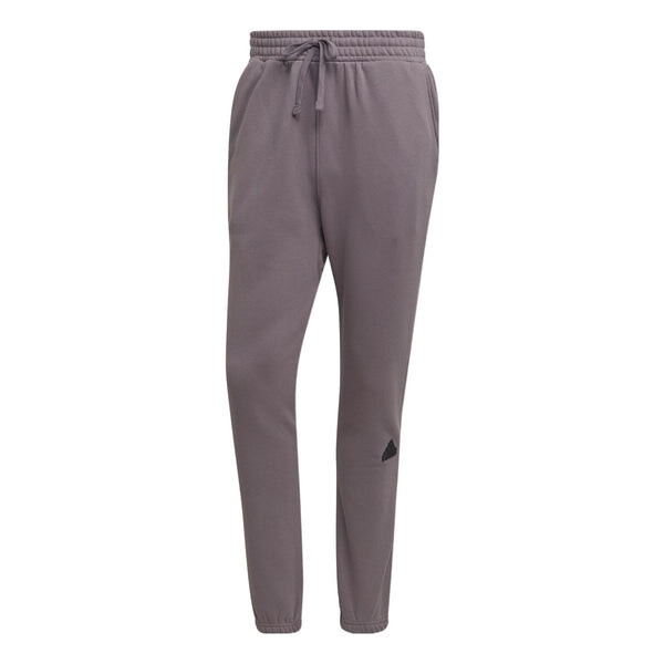 

Спортивные штаны Men's adidas Solid Color Logo Casual Bundle Feet Sports Pants/Trousers/Joggers Rose Brown, мультиколор