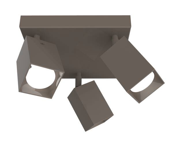 

Потолочный светильник Lumicom Brick Q X3 цвет hochglanz hellgrau