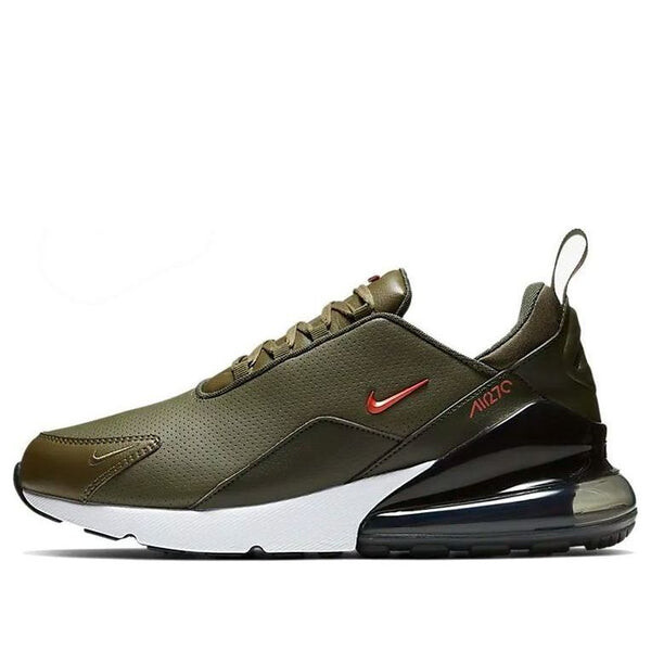 

Кроссовки air max 270 премиум кожа Nike, зеленый
