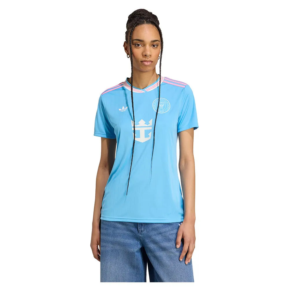 

Футболка с коротким рукавом adidas Inter Miami CF 25/26 Messi Third Woman, синий