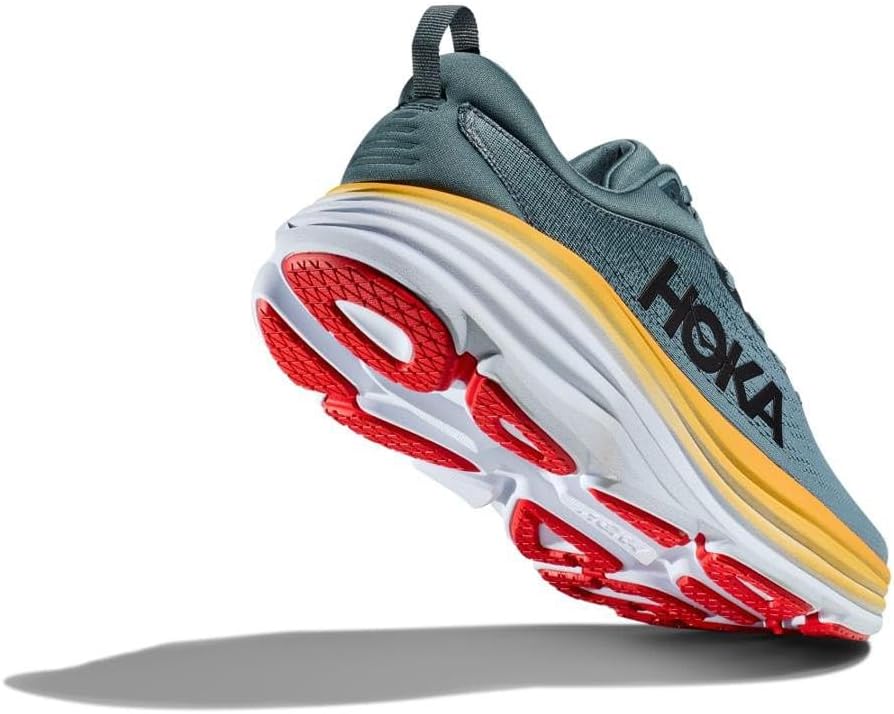 Мужские кроссовки HOKA Bondi 8, серый — фото 4