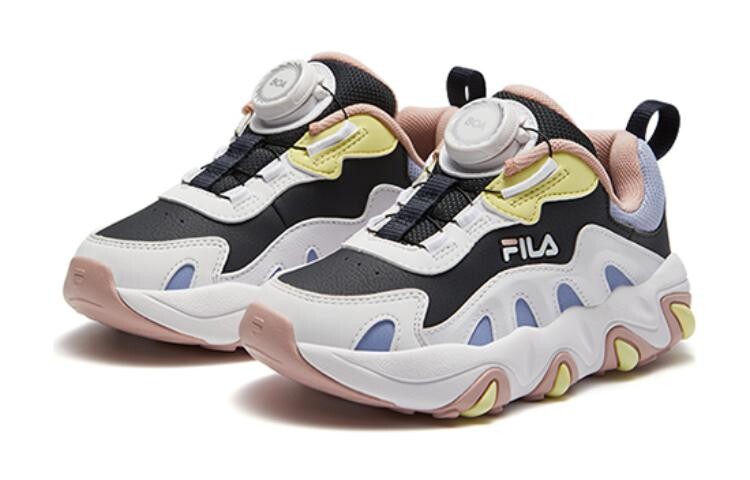 Детские кроссовки FILA Детские, White/Pink — фото 3